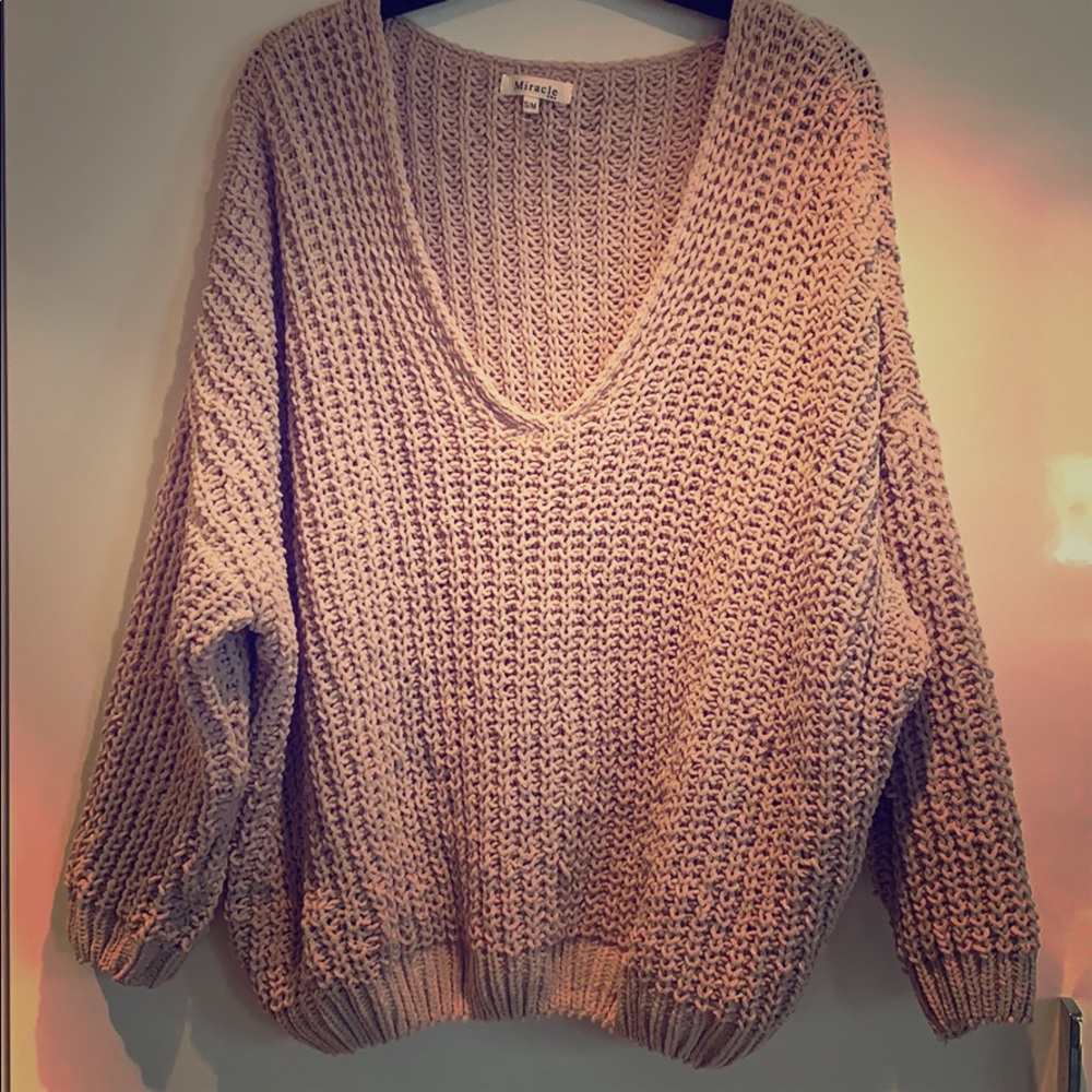 Ultra soft off the shoulder sweater